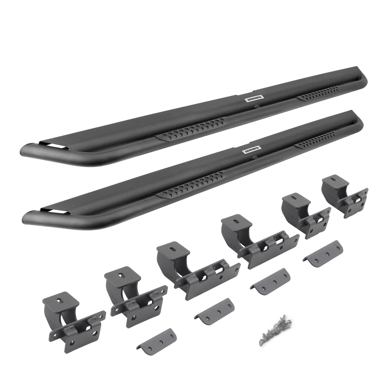 Dominator Xtreme DS Side Steps With Rocker Panel Mounting Bracket Kit