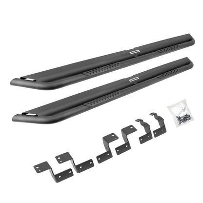 Go Rhino DS4425T Dominator Xtreme DS SideSteps With Mounting Bracket Kit Textured Black