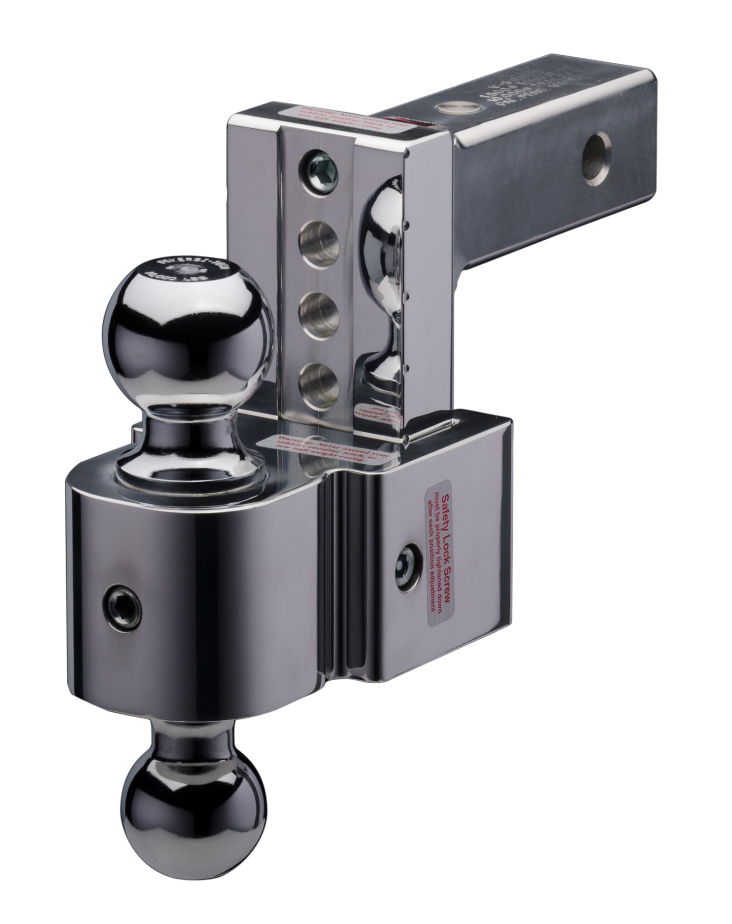 Fastway Trailer - Flash 4 In. Silent Tow 2 In. Shank 2 In. & 2-5/16 In. Stainless Balls 47-00-3400-2S