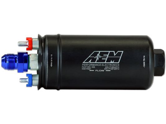 AEM 400LPH Inline High Flow Fuel Pump 50-1005
