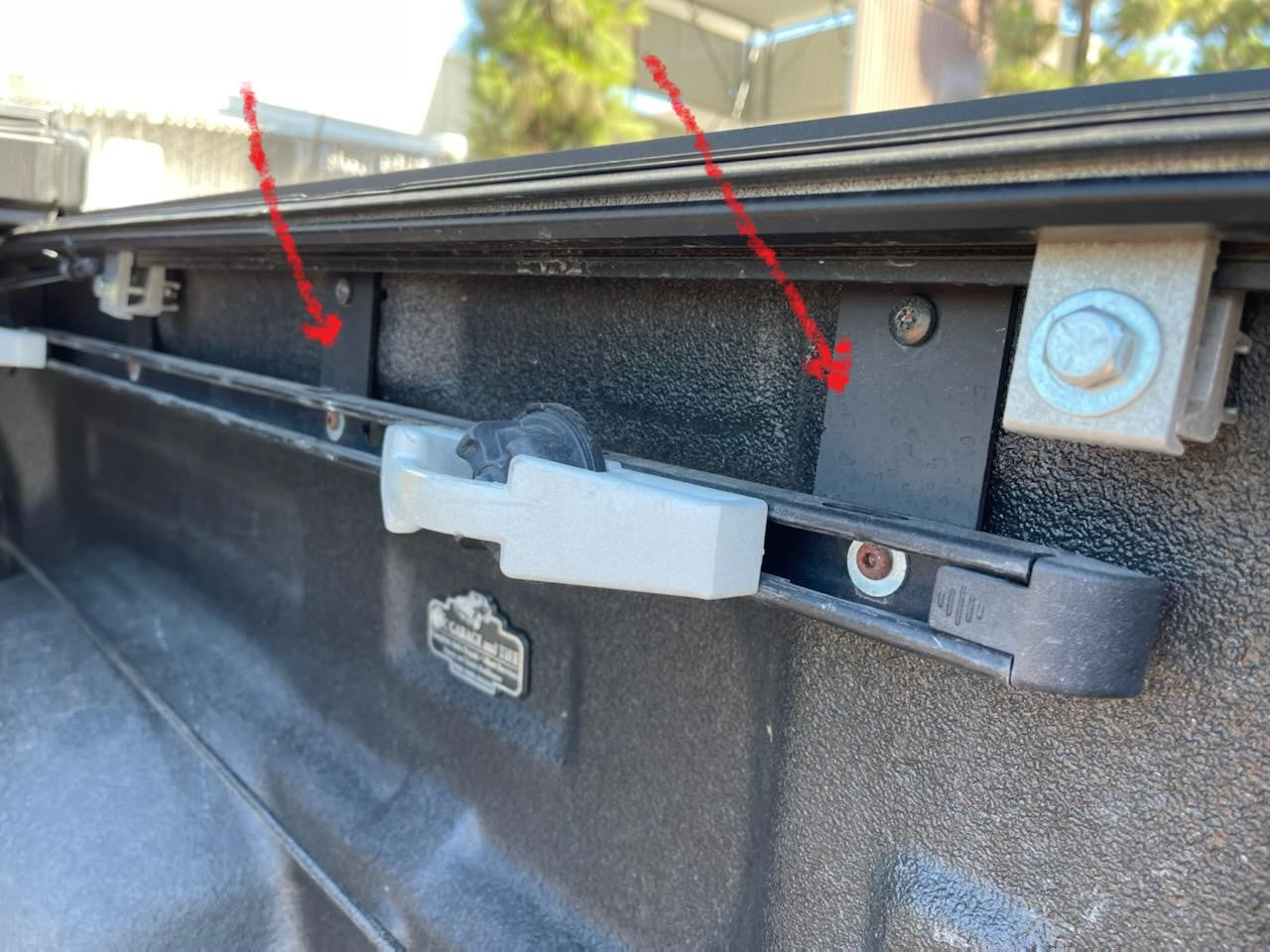 ESP Truck Accessories Deck Rail Drop Down Support Kit For Tonneau Covers DKRLDRPKT