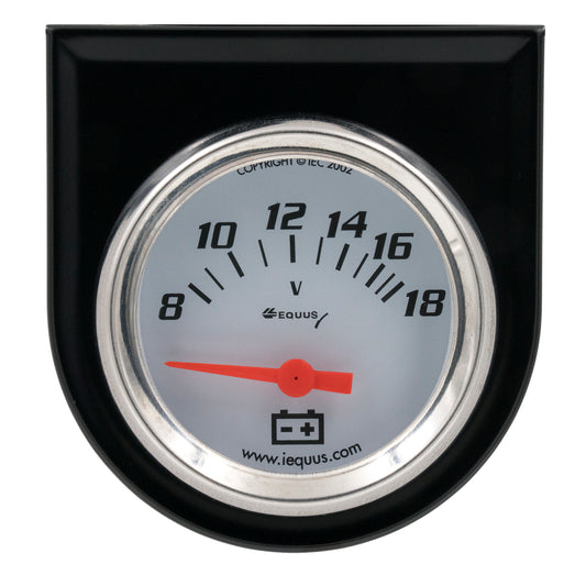 Equus 2 in. White Voltmeter Kit E5268