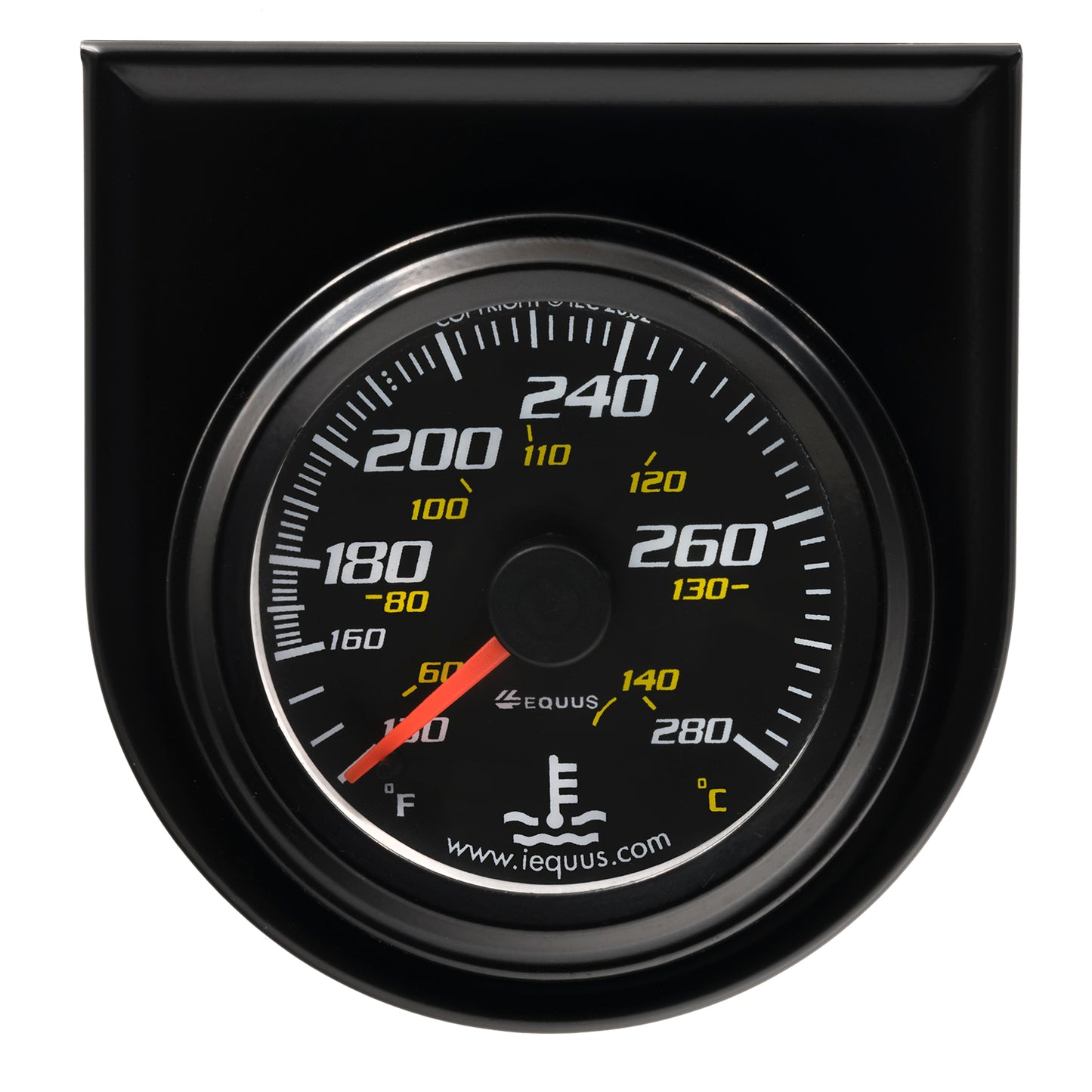 Equus 2 in. Mechanical Water Temperature Gauge E6242