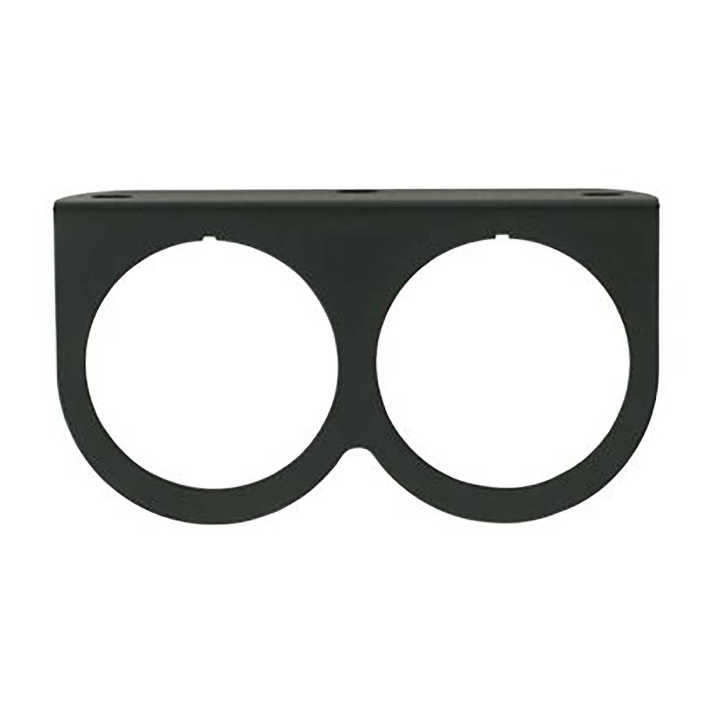 Equus 2 in. Black Double Gauge Mounting Panel E9922