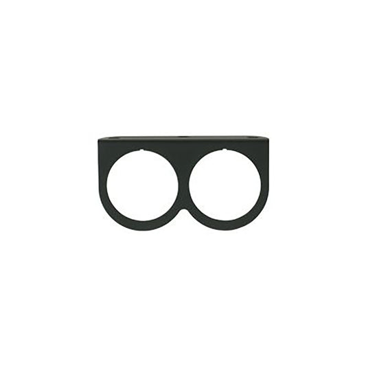 Equus 2-5/8 in. Black Double Gauge Mounting Panel E9942