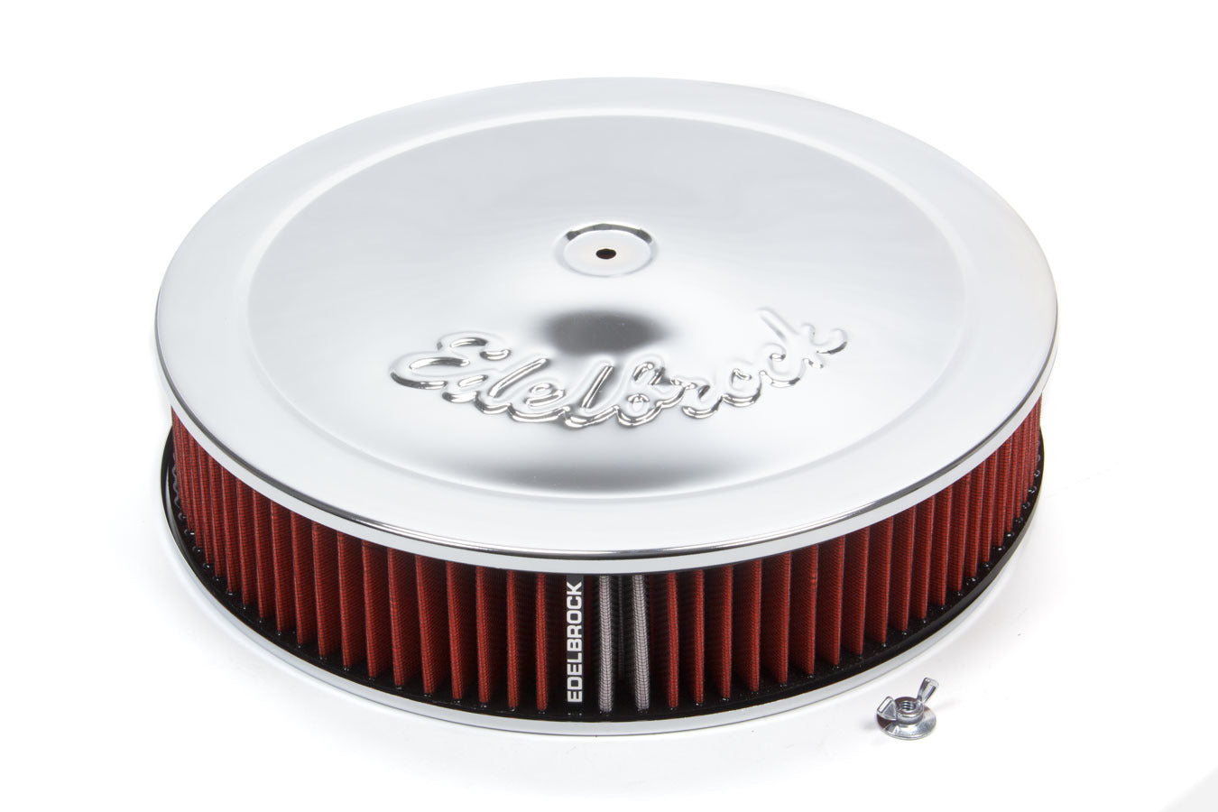 EDELBROCK Pro-Flow Air Cleaner Kit 14in x 3in Chrome 1224