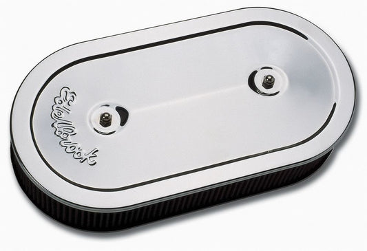 EDELBROCK Oval Air Cleaner for Dual Quads 1235