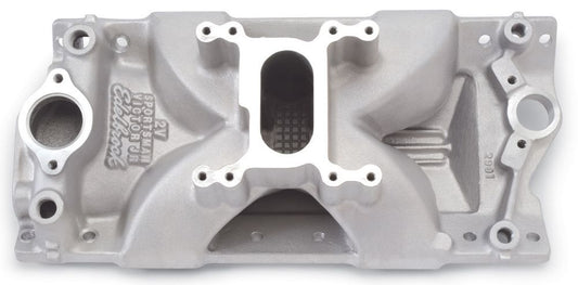EDELBROCK SBC Victor Jr. Sportsman Manifold - 2 Barrel 2901