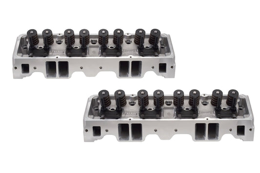 EDELBROCK SBC E-Street Cylinder Heads - 2.02/1.60 S/P 5089
