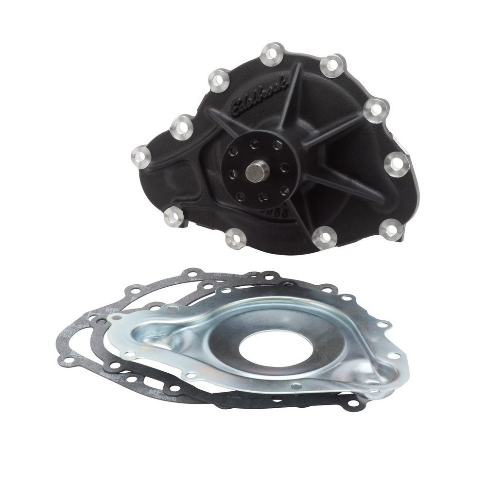 EDELBROCK Pontiac Water Pump - V8 Black 88563