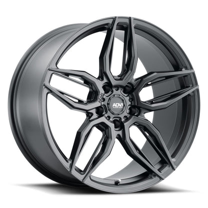 ADV.1 21x12 ADV005DC 5x120 ET52 BS8.5 Satin BLK 67.0 Wheel V20212013P52