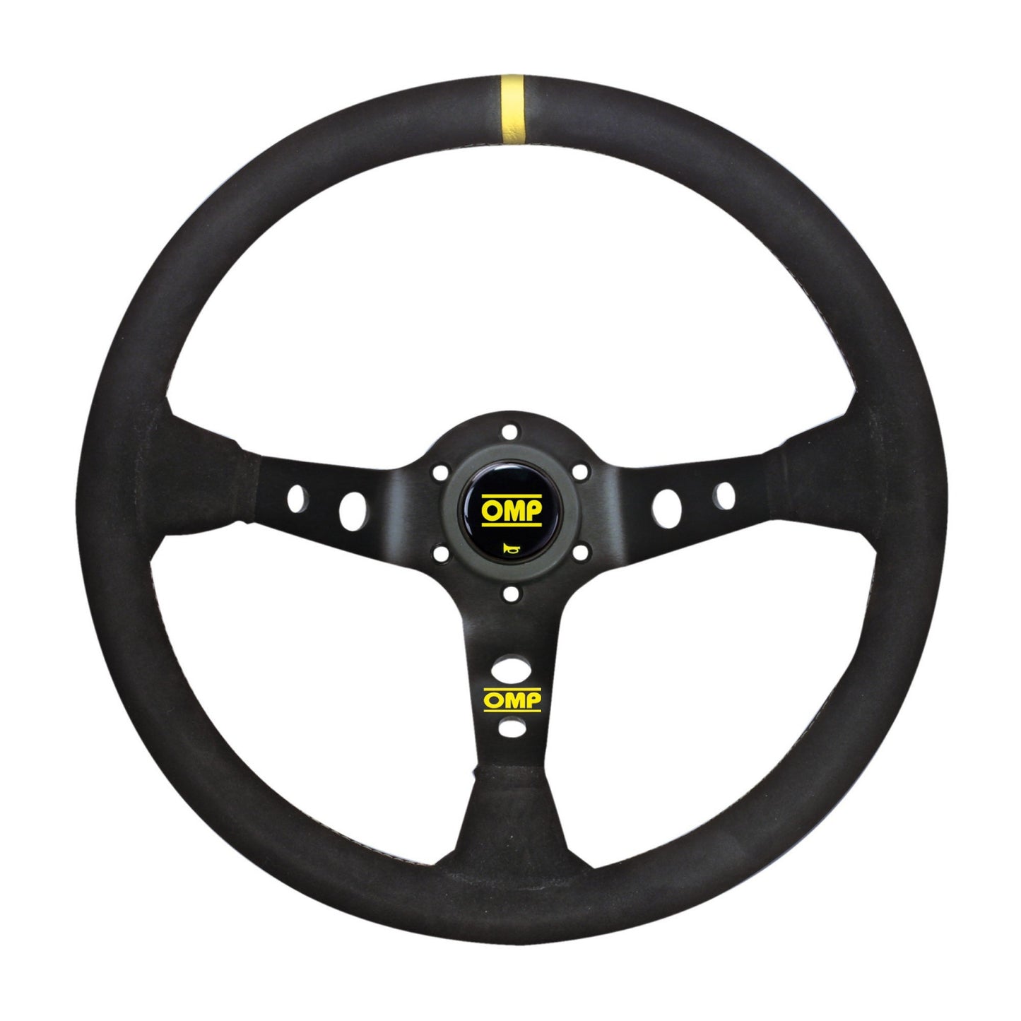 OMP Corsica Scamosciato Black Steering Wheel OD-1954N