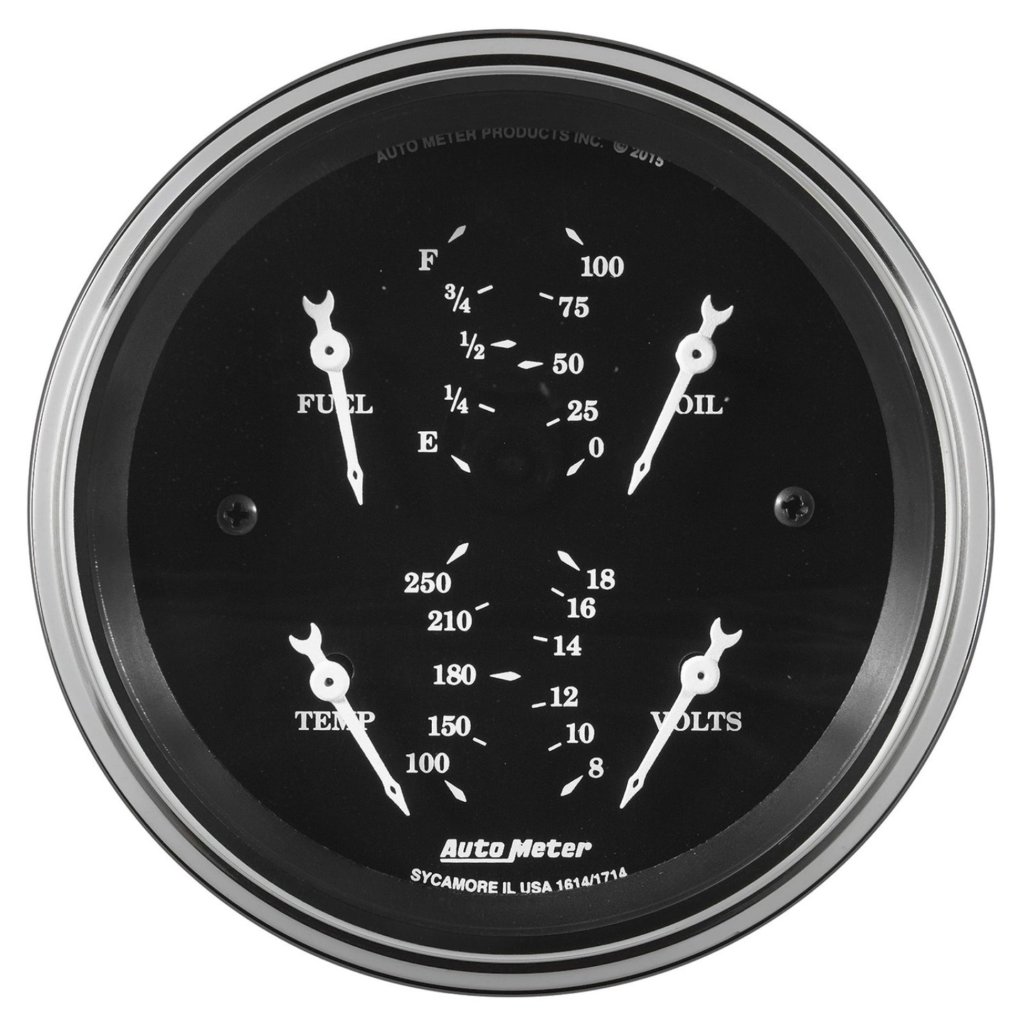 AutoMeter 5 in. SPEEDOMETER 0-180 MPH SPEK-PRO SILVER/CHROME P23021