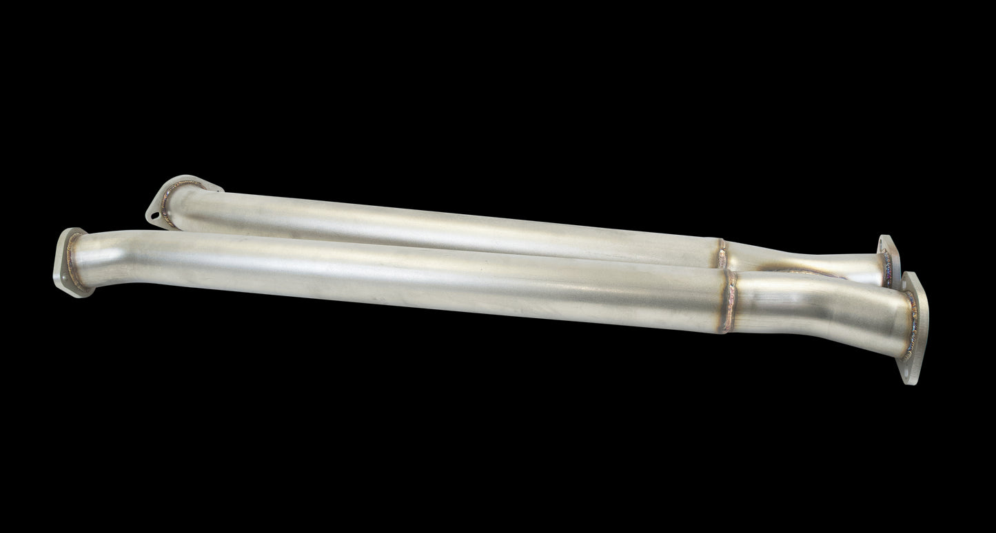 XFORCE Red-delete Mid Pipe. (Will Fit Xforce Catback System Only) ES-FM15-C2B