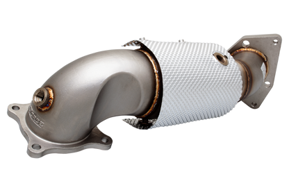 XFORCE Honda Civic FK8 Type R 304 3.5" Dump And Cat Kit; Exhaust Manifold Down Pipe ES-HCR17-KITB