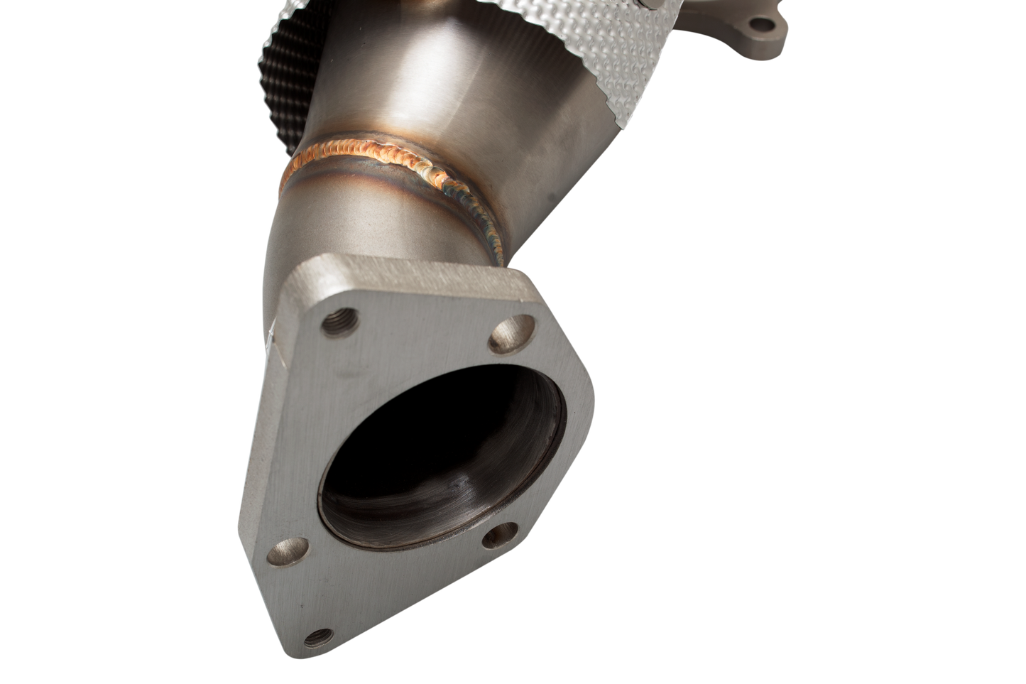XFORCE Honda Civic FK8 Type R 304 3.5" Dump And Cat Kit; Exhaust Manifold Down Pipe ES-HCR17-KITB
