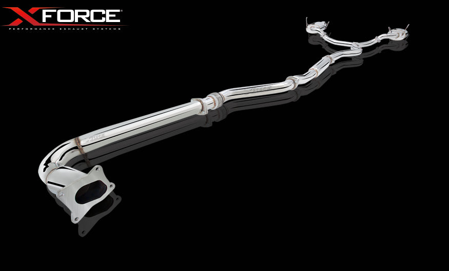XFORCE Subaru Legacy 2010 3" Turbo-Back System; Exhaust System Kit ES-SL10T-TBS