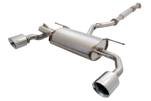 XFORCE Subaru BRZ Scion FR-S/Toyota GT86 2013+ 3" Stainless Steel High Flow Cat-Back Exhaust System; Exhaust System Kit ES-T86-02-CBS