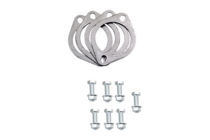 XFORCE VW Golf GTi Mark 7 2013(EU) 2015(US)-2018 Stainless Steel 3' Dump Pipe High Flow Cat Plus Mid Pipe Assembly; Exhaust Manifold Down Pipe ES-VW08-KITB
