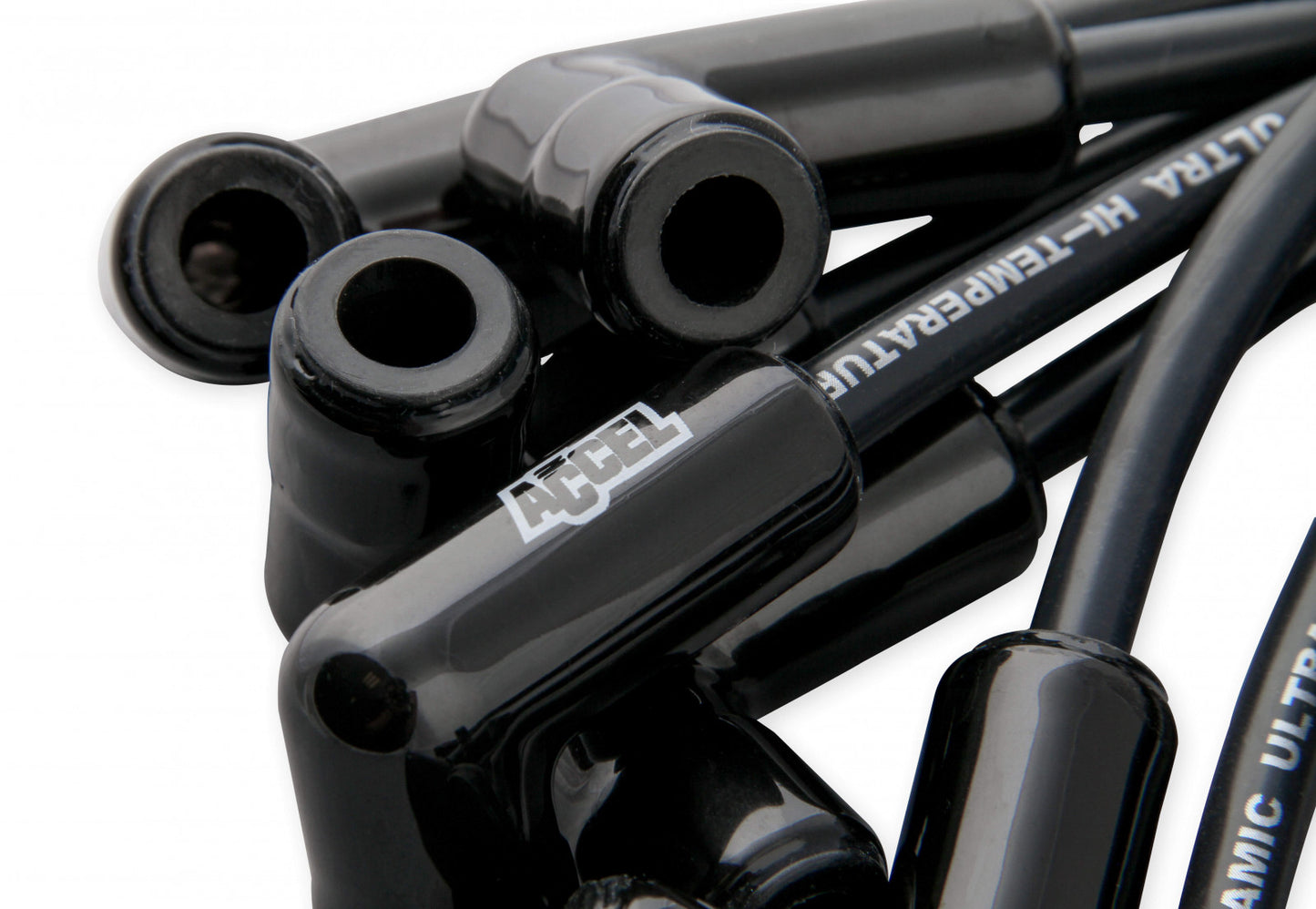 ACCEL Spark Plug Wire Set - Extreme 9000 Black Ceramic Boot - Chevy / GMC Trucks 5.0/5.7L Vortec V8 1996-2000 9042CK