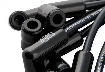 ACCEL Spark Plug Wire Set - Extreme 9000 Black Ceramic Boot - Chevy / GMC Trucks 5.0/5.7L Vortec V8 1996-2000 9042CK