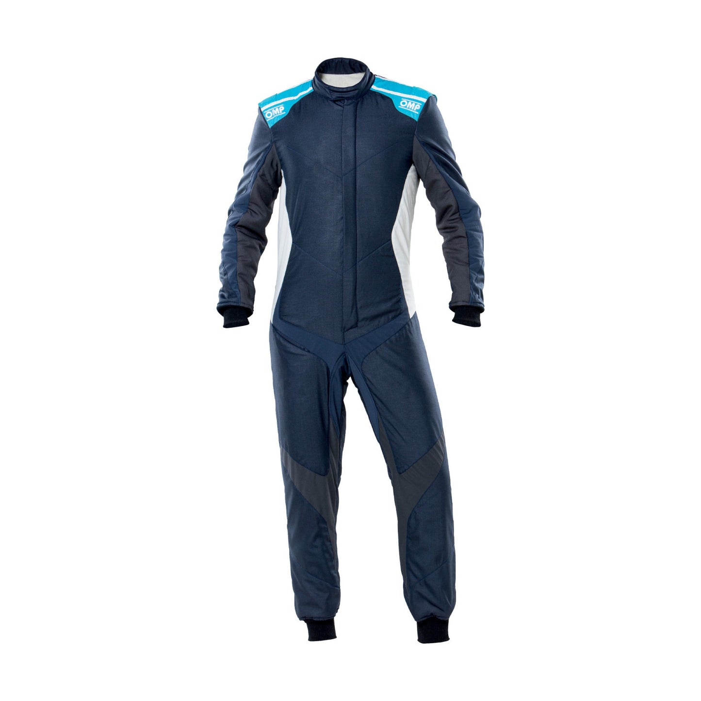 OMP One Evo X Racing Suit Blue/Cyan Size 54 IA0186124454
