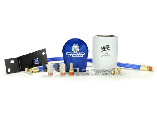 Sinister Diesel Coolant Filtration System (w/ WIX) For 1999-2003 Ford Powerstroke 7.3L SD-COOLFIL-7.3-W