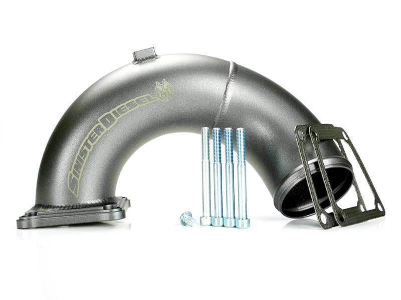 Sinister Diesel Intake Elbow For 1998.5-2002 Dodge Cummins 5.9L (Gray) SDG-INTEL-5.9-98