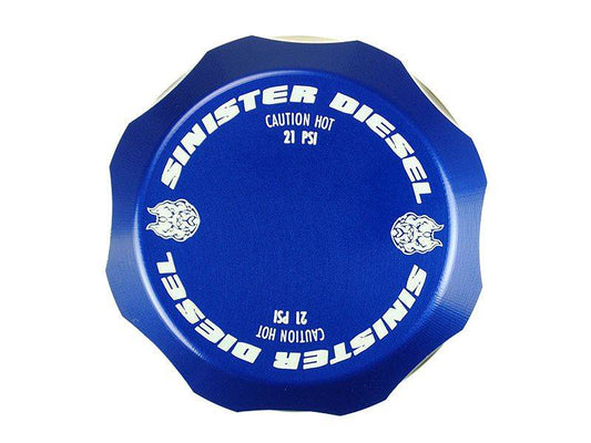 Sinister Diesel Coolant Reservoir (Degas) Cap For 2017-2019 Ford Powerstroke 6.7L SD-DC-6.7P-17