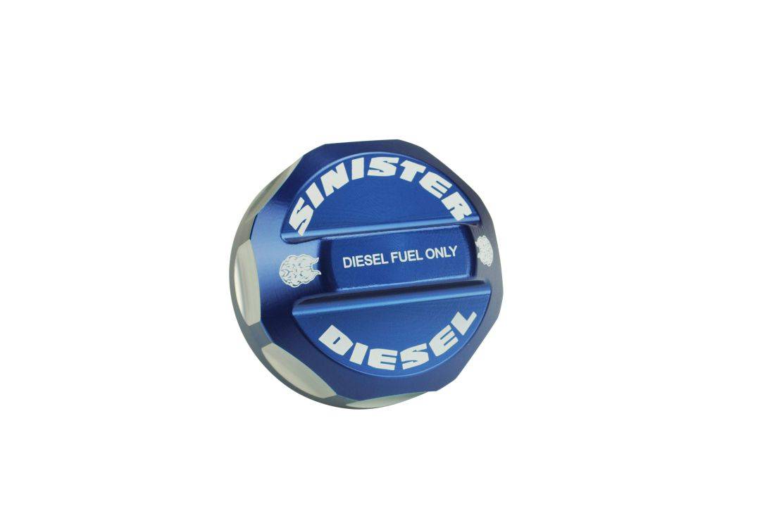 Sinister Diesel Fuel Cap For 2008-2020 Ford Powerstroke. SD-FFC08-01-20