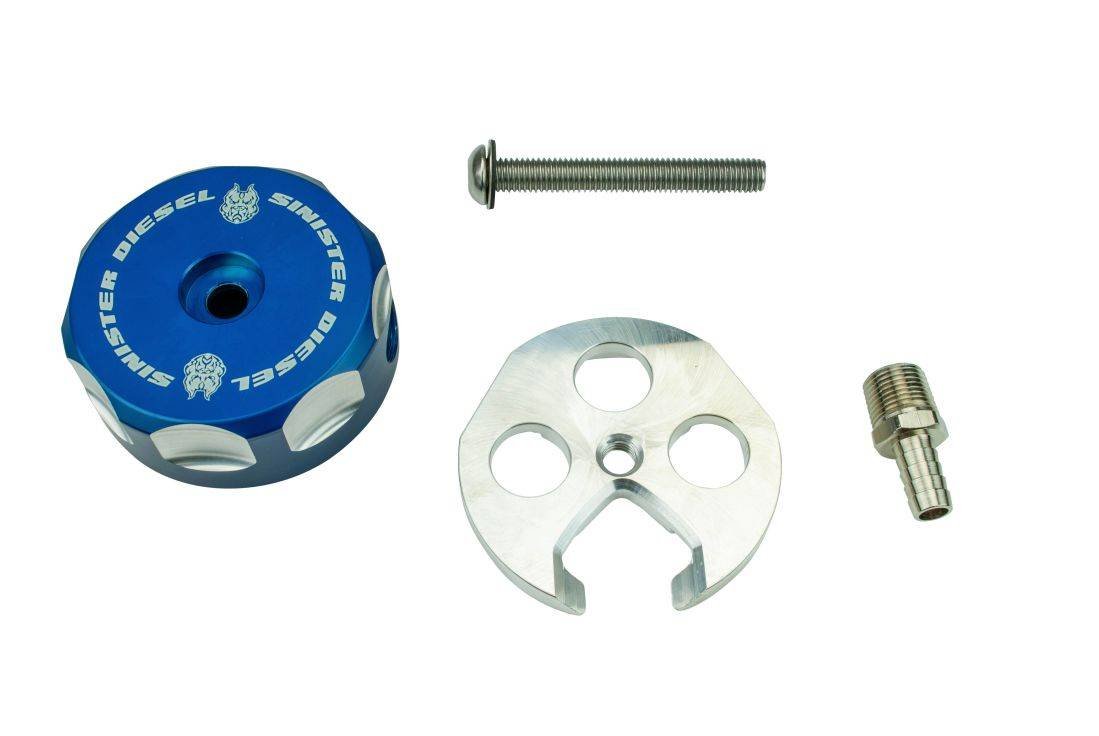 Sinister Diesel Fuel Tank Sump Kit. SD-UFS-02-20