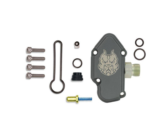Sinister Diesel Blue Spring Kit With Billet Spring Housing For 2003-2007 Ford Powerstroke 6.0L (Gray) SD-6.0FB03-01-20-GRY