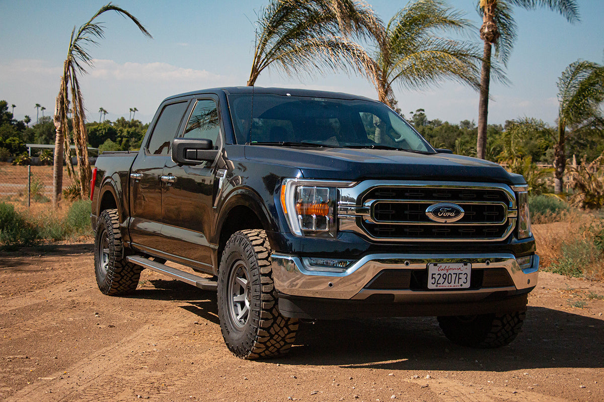 ICON Vehicle Dynamics 21-23 Ford F150 4WD 0-2.75" Lift Stage 4 Suspension System Tubular UCA K93114T