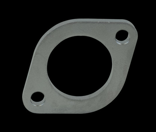 XFORCE Flange 2 Bolt Laser Cut Narrow 304SS 2.5"; Exhaust Flange F2S-N25