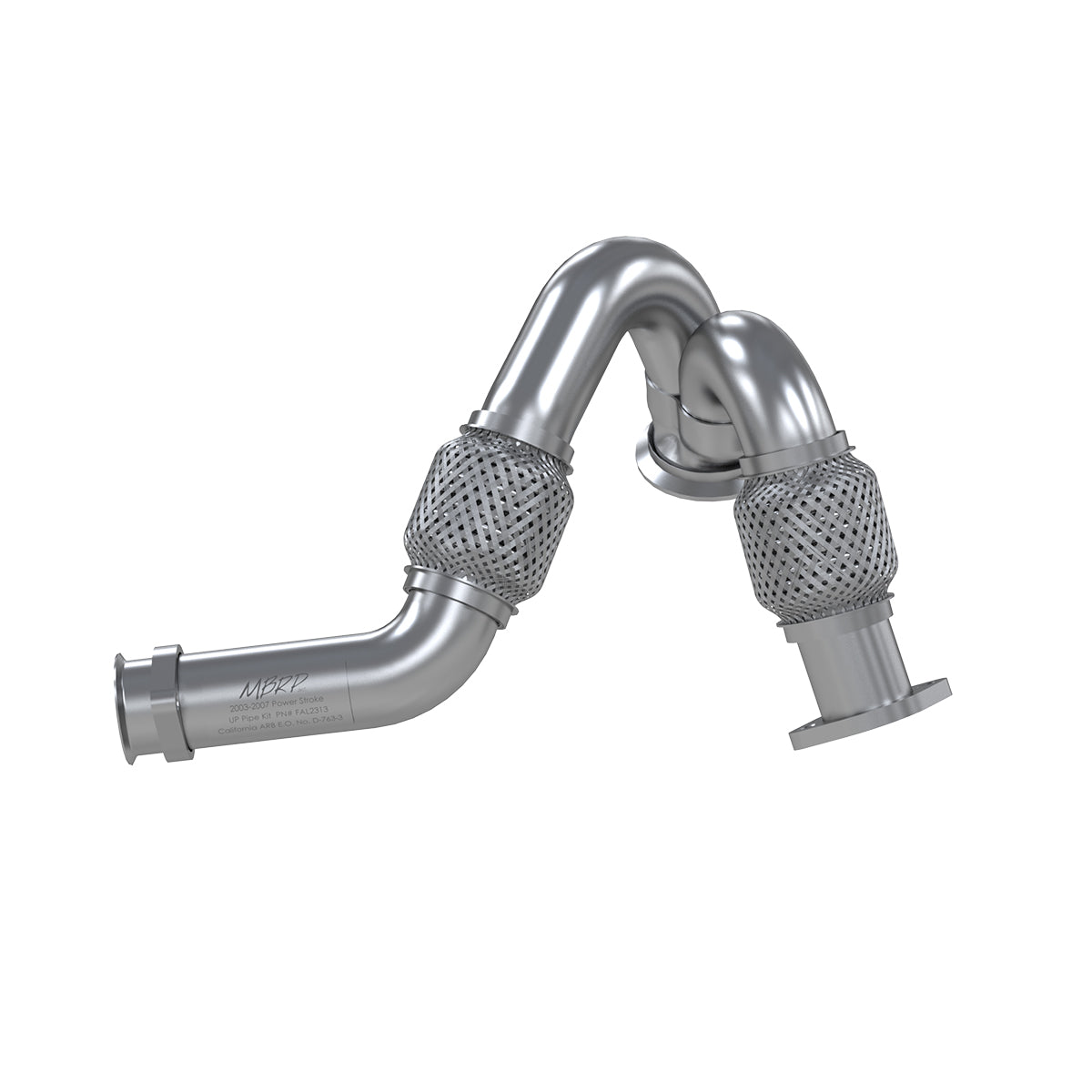 MBRP Exhaust Pipe;Turbo Up Ford Dual AL FAL2313