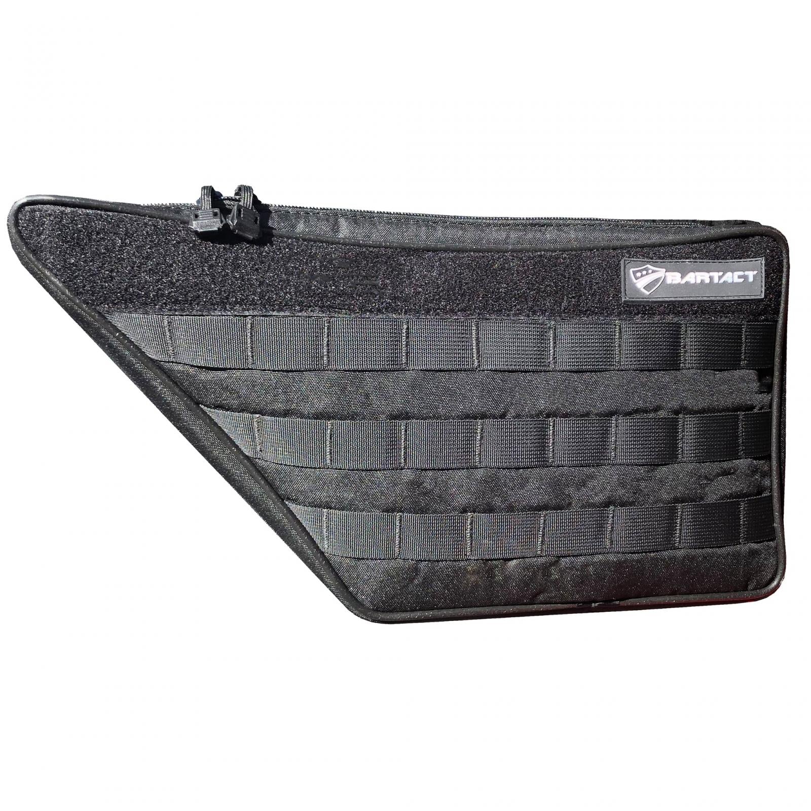 Door Organizer Pouch for Ford Bronco 2021-2023 Door Driver Side Lower Area (Pat Pending) Black/White Patch