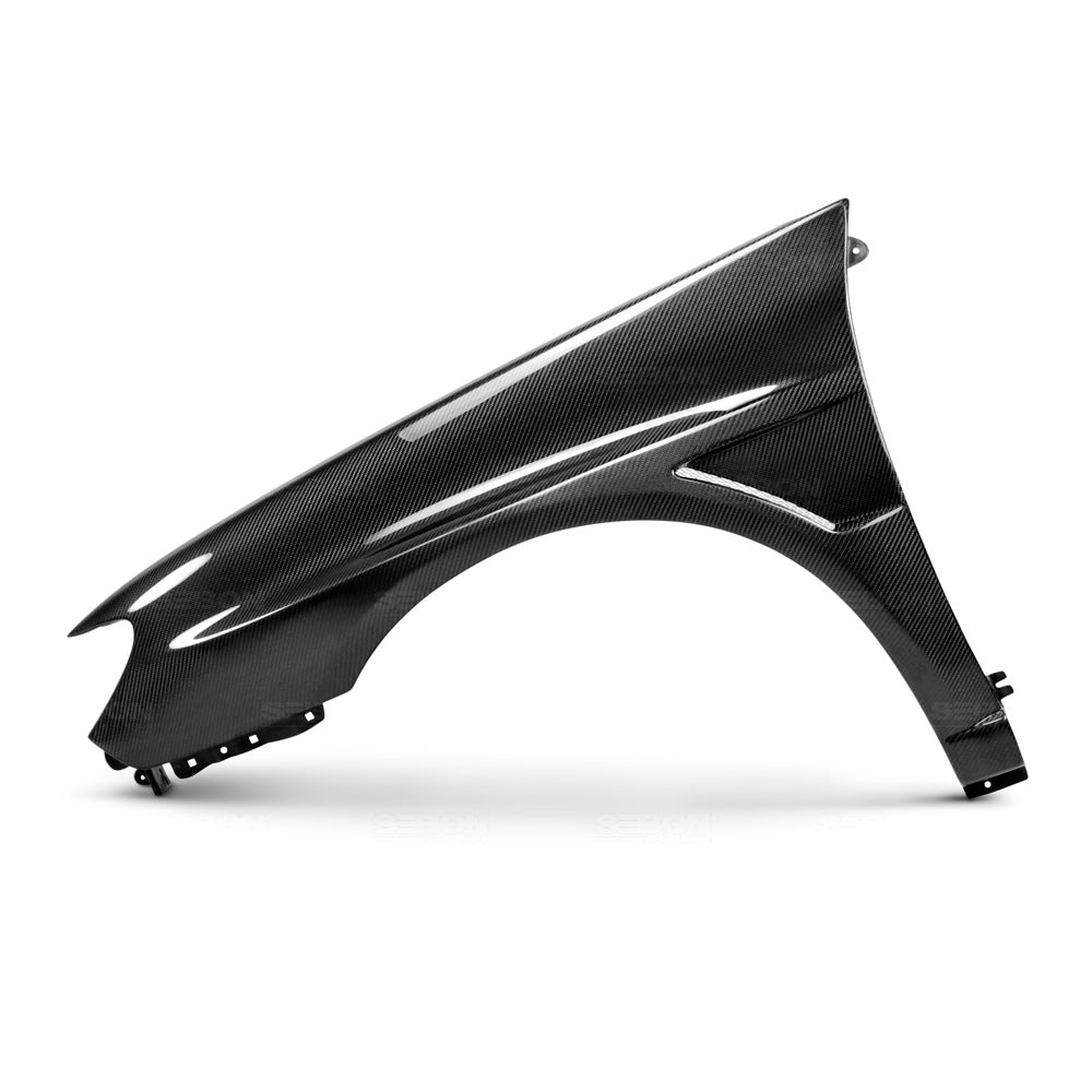 Seibon Carbon FF0607SBIMP Carbon fiber fenders for 2006-2007 Subaru Impreza/WRX/STi (10mm Wider)