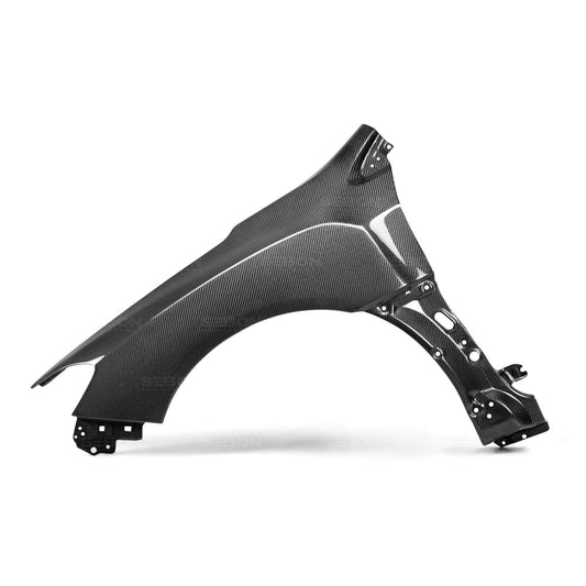 Seibon Carbon FF15SBIMP OEM-style carbon fiber fenders for 2015-2018 Subaru WRX/STi
