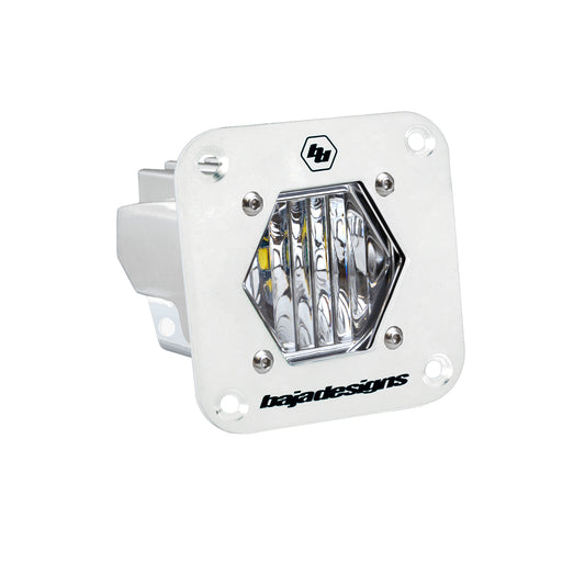 Baja Designs S1 White Flush Mount Auxiliary Light Pod 381005WT