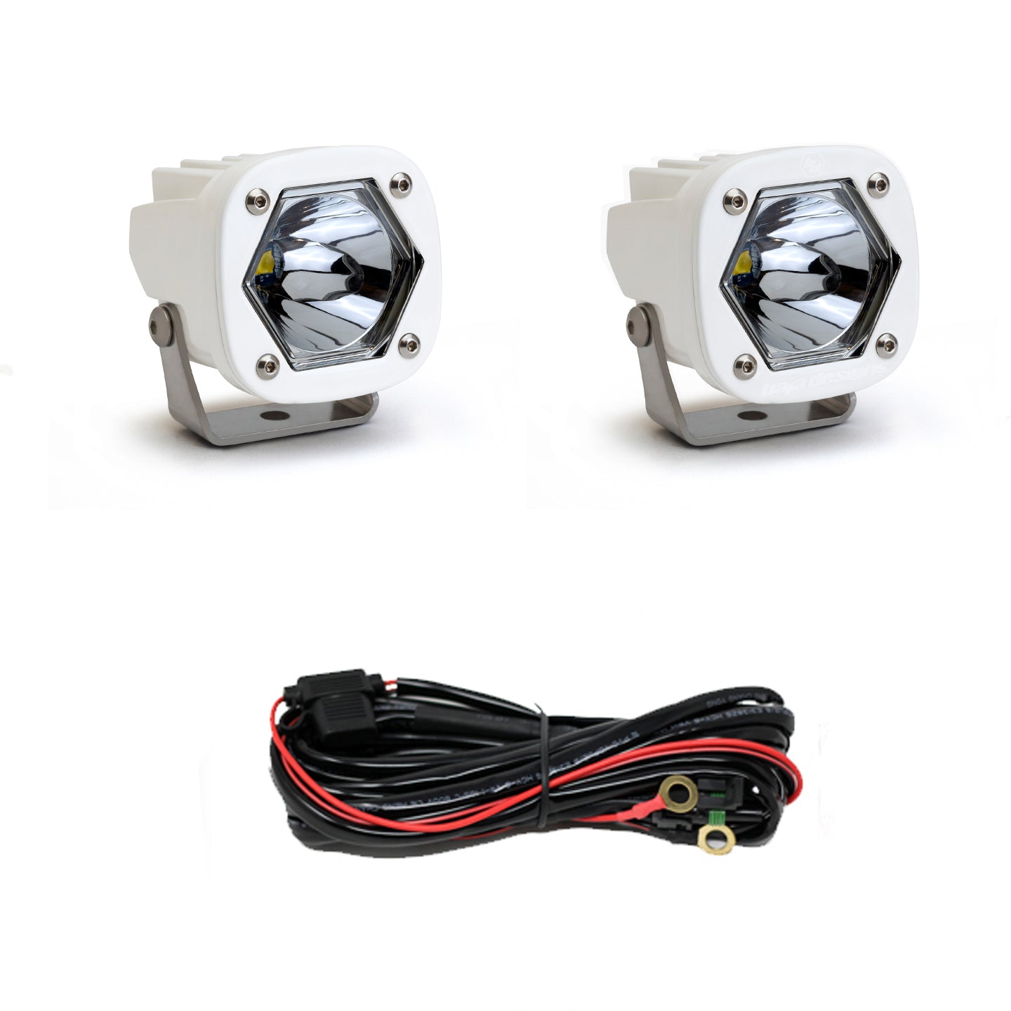 Baja Designs S1 White LED Auxiliary Light Pod Pair 387801WT