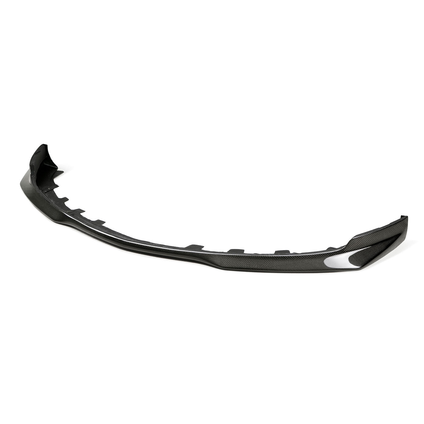 Seibon Carbon FL0607MITEVO9-RA RA-style carbon fiber front lip for 2006-2007 Mitsubishi EVO9