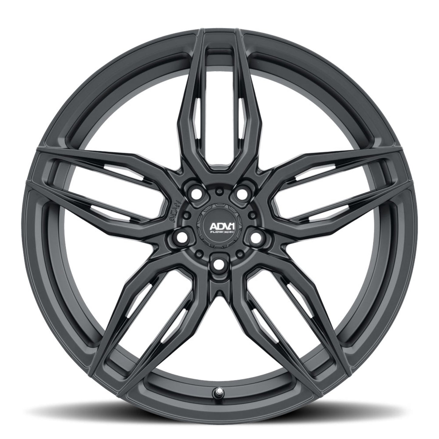 ADV.1 20x12 ADV005 DC 5x130 ET45 BS8.3 Satin BLK 71.6 Wheel V20202030P45