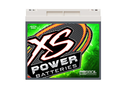 XS Power Batteries 12V AGM Powersports Series Batteries - M6 Terminal Bolts Included 1000 Max Amps PS680L