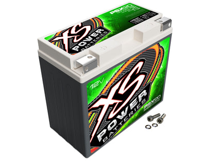 XS Power Batteries 12V AGM Powersports Series Batteries - M6 Terminal Bolts Included 1000 Max Amps PSX20