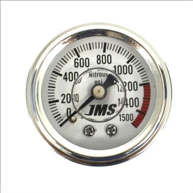 JMS Nitrous Pressure Gauge - 0-1500 psi GA15001500