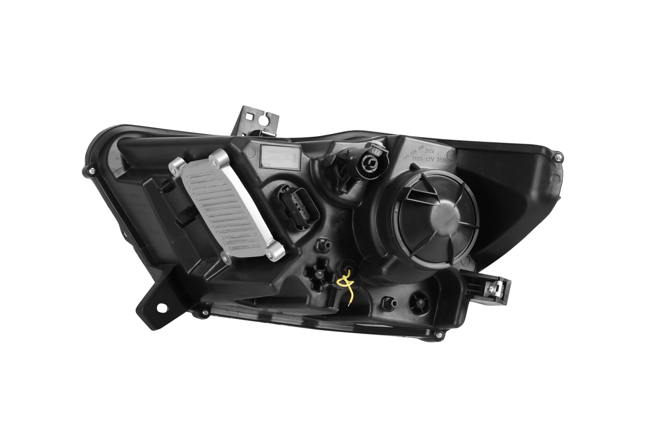 RENEGADE 2015-2017 Mustang Full LED high/Low beam Sequentail Head light - Glossey Black/Clear WINJET-CHRNG0687-B-SQ