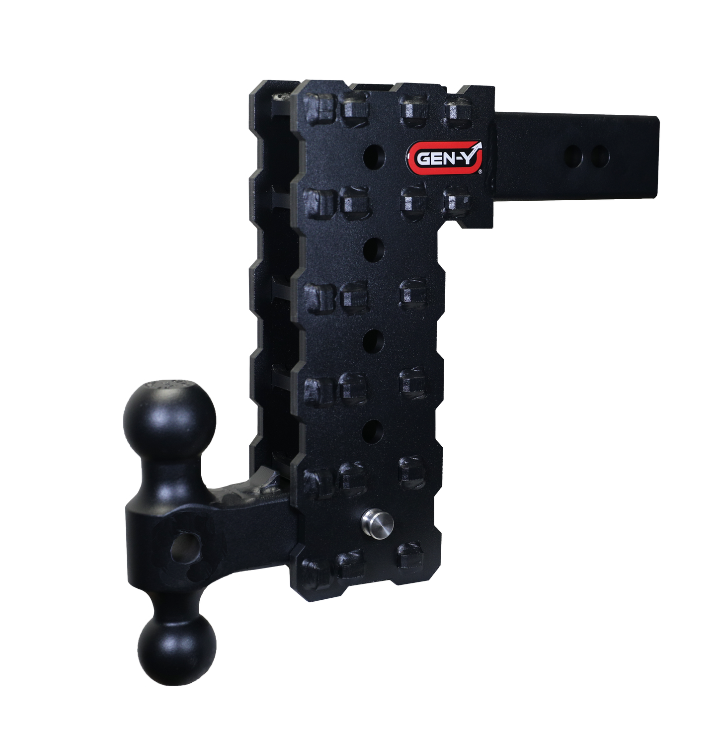 GEN-Y Hitch PHANTOM-X 2.5" Solid Shank 10" Drop 1.6K TW 16K Hitch & Dual-Ball GH-2415X