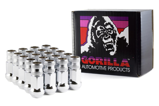 20 Lugnuts 12mm x 1.50 Chrome Open End 3/4in He