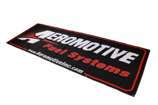 Aeromotive Aeromotive Banner - 32" x 92" Cloth with Metal Eyelets 95012