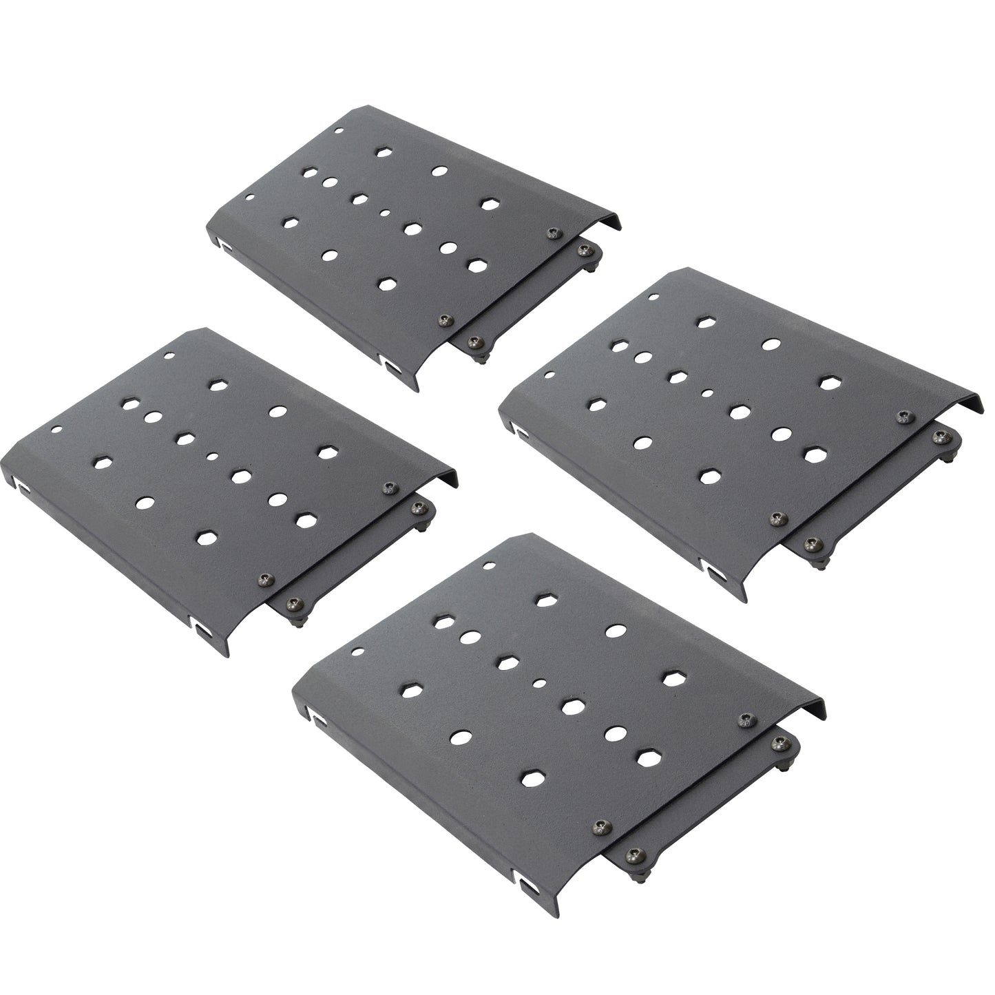 Go Rhino 5950090T XRS/SRM 4CORE Floor Plate Insert Kit (4PC) Textured Black